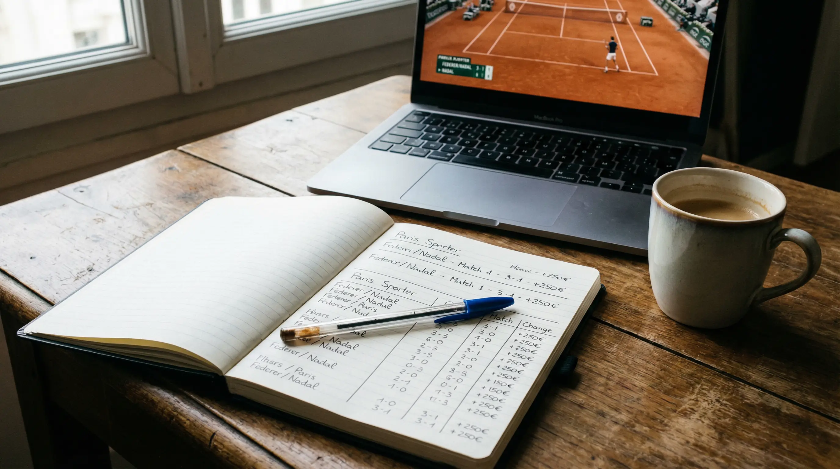 Gestion de la bankroll pour les paris tennis